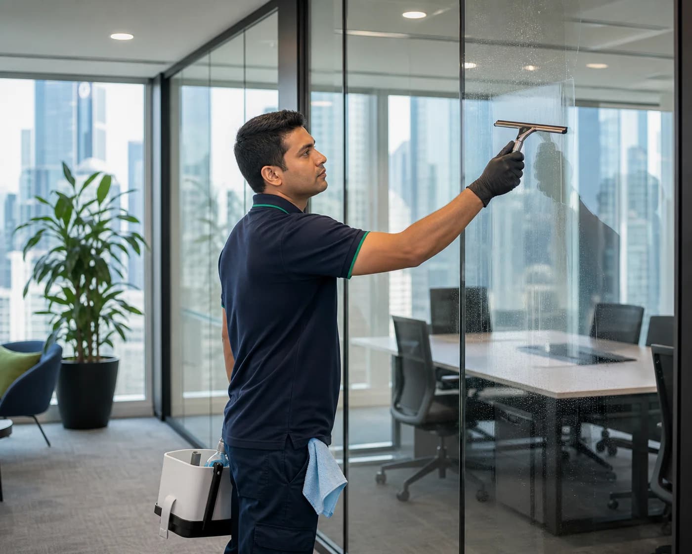 Eco-friendly glass and window cleaning Sydney — microfibre low-chemical solutions