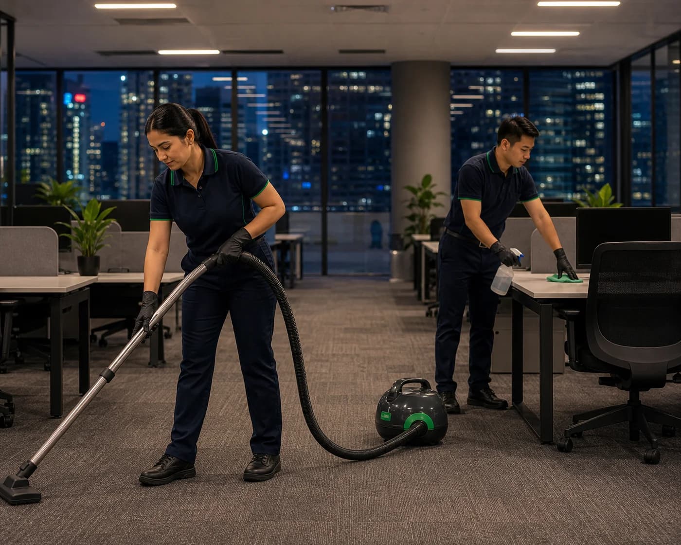 Medical administration office cleaning — ANZ Sydney