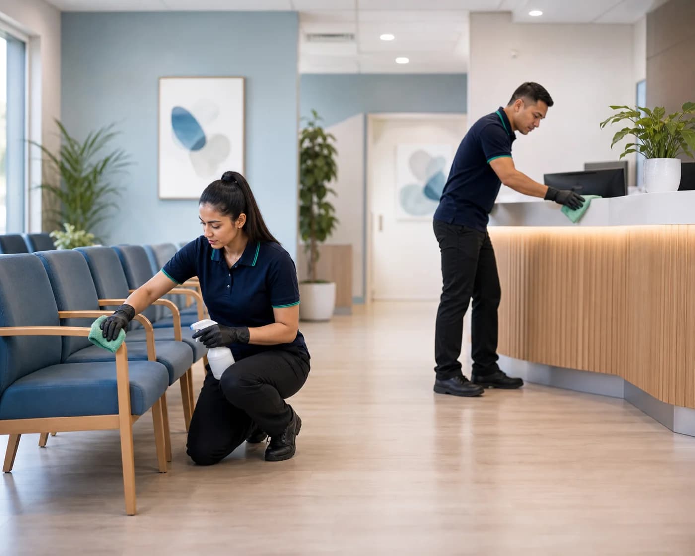ANZ medical waiting room disinfection and cleaning Sydney